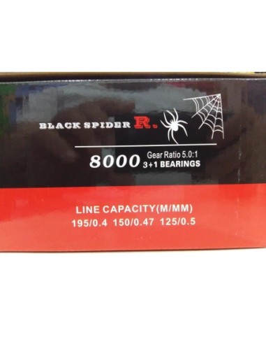 BLACK SPIDER R. Boy: 6000