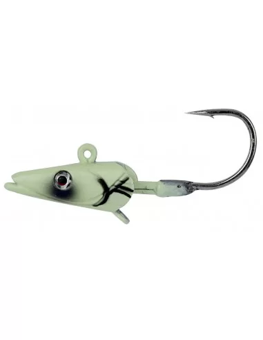 Savage gear Sandeel Jig Head 16g 3/0 - 3pcs Glow Suni Yem