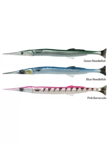 Savage gear Lıne Thru Needlefish Pulsetail 2+1...