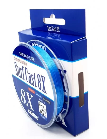 Kendo Surf Cast 8X Fighting 300 mt Örgü İp ( ICE BLUE)