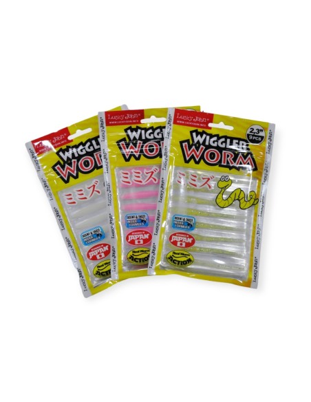 Wiggler Worm 2.3'' (5.8cm) 9 Adet