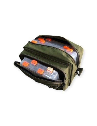 Çok Amaçlı Profesyonel Balıkçı Spin Çantası - Bel/Çapraz Kullanım