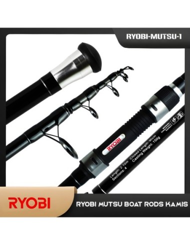 RYOBI KAMIŞ MUTSU BOAT - Dayanıklı ve Hassas Tekne Kamışı