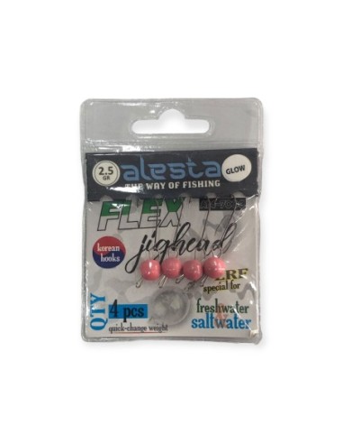 Alesta Jighead - Glow Pembe