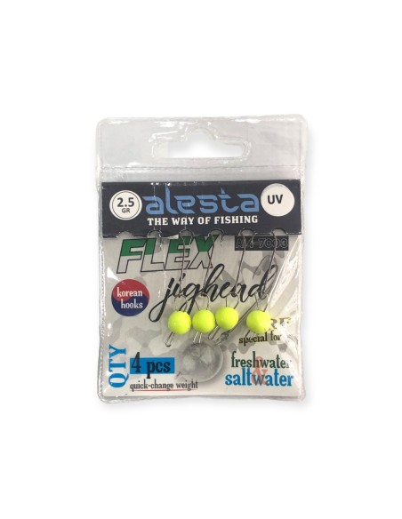 Alesta Jighead - UV Sarı