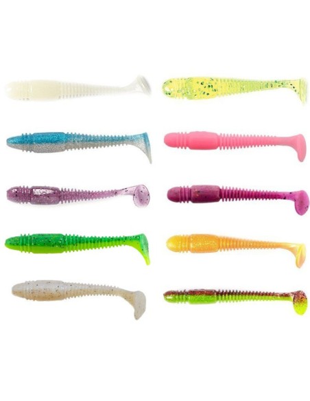 Lucky John Tioga Fat 3.9'' (9.91 cm) 5P Silikon Yem