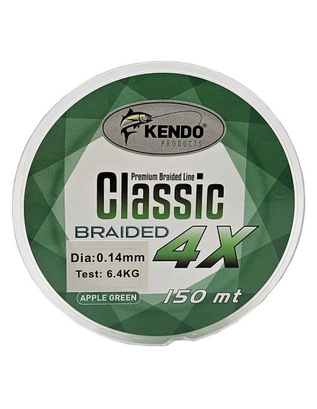 Kendo Classic 4X 150m Apple Green Örgü İp