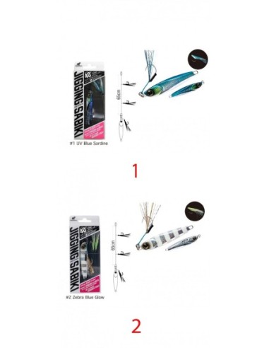 Hayabusa EX 450 Jigging  Sabiki 40gr Light Jig Suni Yem