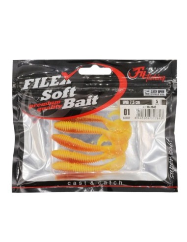 Filex Soft Bait Orak Kuyruklu Silikon Balık 7.5 cm