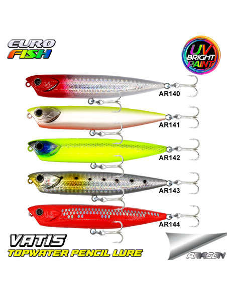 Eurofish Aragon VATIS Popper 100mm 15gr Su Üstü Maket Balık