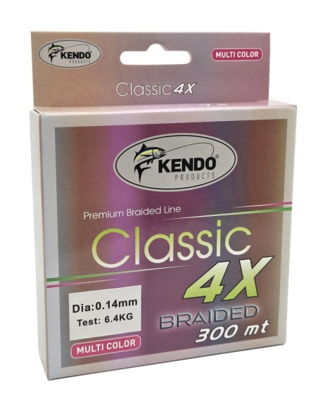 Kendo Classic 4X 300m Multicolor Örgü İp