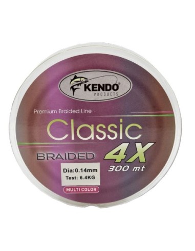 Kendo Classic 4X 300m Multicolor Örgü İp