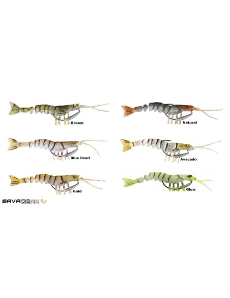 Savage gear TPE Manic Shrimp 6.5 cm 4 gr Suni Yem