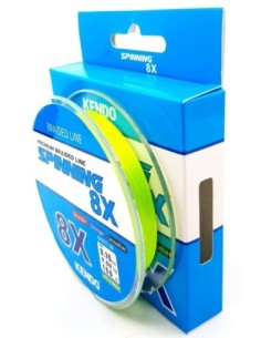 Kendo Spinning 8X Fighting 150 mt Örgü ip (Apple Green) 2