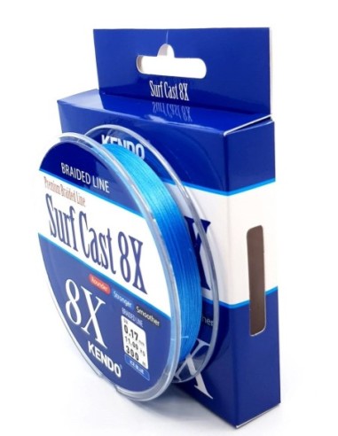 Kendo Surf Cast 8X Fighting 300 mt Örgü İp ( ICE BLUE)
