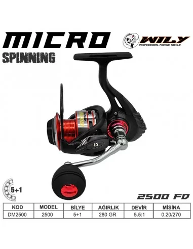 Wily Micro 2500 DM Spin Metal Olta Makinası