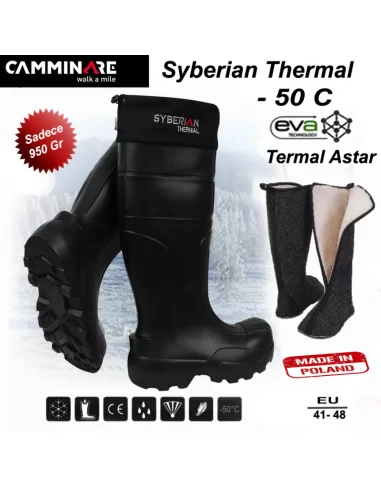 Camminare Syberian Thermal Eva Çizme (-50°C)