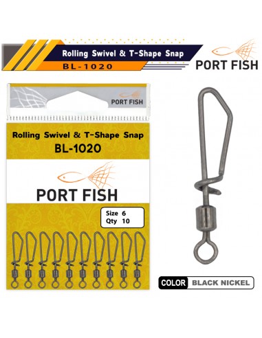 Portfish BL-1020 Kilitli Maket Klipsi