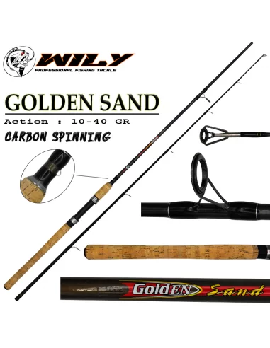 Wily Golden Sand Spin 270 cm Olta Kamışı 10-40 gr