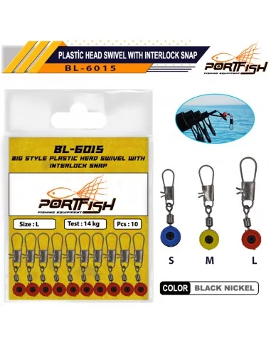 Portfish BL-6015 Stoperli Klips