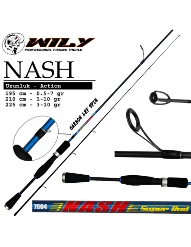 Wily Nash 195 cm Lrf Kamışı 0.5-7 gr