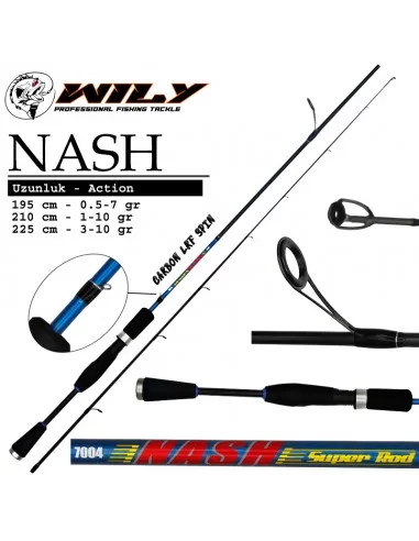 Wily Nash 210 cm Lrf Kamışı 1-10 gr