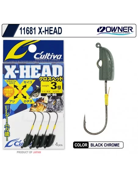 Cultiva 11681 X-Head Lrf Jighead Cultiva 11681 X-Head Lrf Jighead