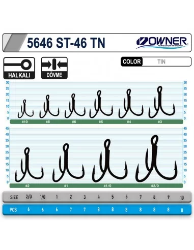 Owner 5646 St-46tn Tin Çarpma İğne