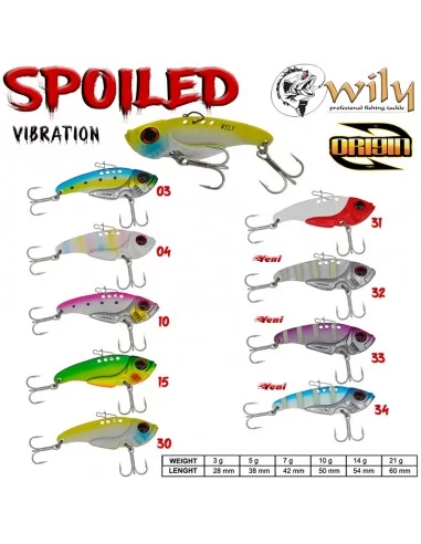 Wily Spoiled Vibrasyon Jig 3 gr 2.8 cm