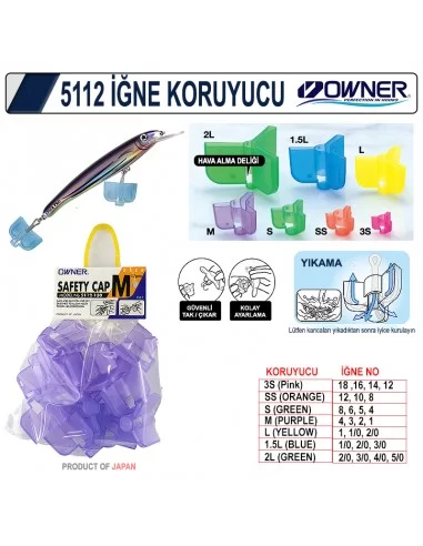 Owner 5112 Safety Cap İğne Koruyucu