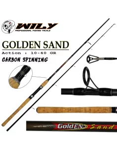 Wily Golden Sand Spin 240 cm Olta Kamışı 10-40 gr