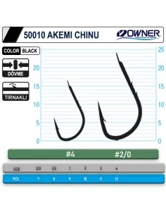 Owner 50010 Akemi Chinu Black İğne 2