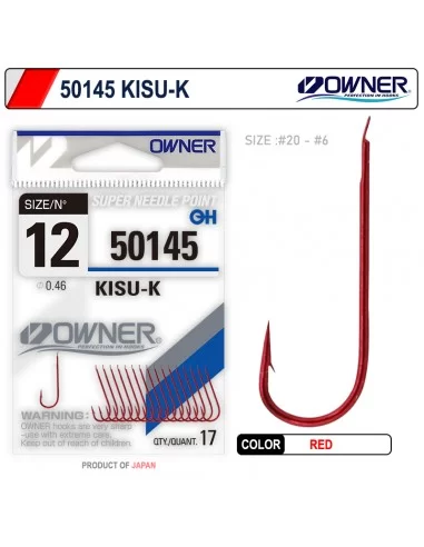 Owner 50145 Kisu-K Red İğne