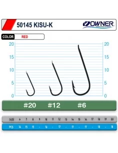 Owner 50145 Kisu-K Red İğne 2