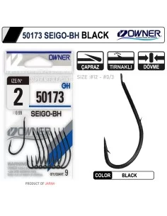 Owner 50173 Seigo-Bh Black İğne