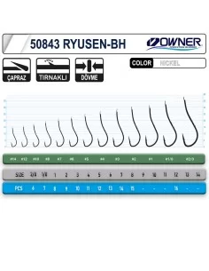 Owner 50843 Ryusen-Bh White İğne 2