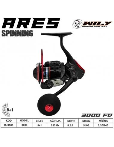 Wily Ares 3000 Olta Makinası 5+1 bb Kırmızı