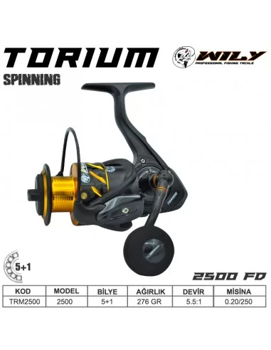 Wily Torium 2500 fd Olta Makinası 5+1 bb