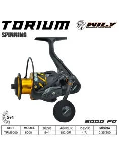 Wily Torium 6000 fd Olta Makinası 5+1 bb