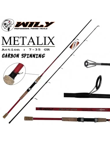 Wily Metalix 270 cm Spin Kamış 7-35 gr