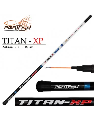 Portfish Titan-Xp Göl Kamışı 700 cm 5-25 gr