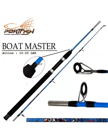 Portfish Boat Master Eco Tekne Kamışı 135 cm 10 -20 Lbs - Mavi