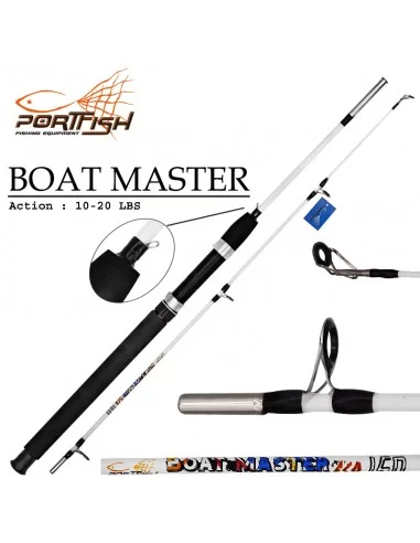 Portfish Boat Master Eco Tekne Kamışı 165 cm 10 -20 Lbs - Beyaz