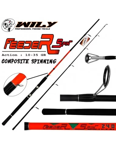 Wily Feeder Spin Kamış 270 cm 10 - 35 gr