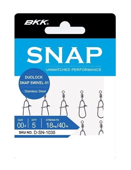 BKK Duolock Snap Swivel-51 Fırdöndü