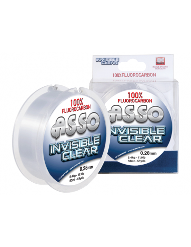 Asso Invisible Clear %100 Fluorocarbon