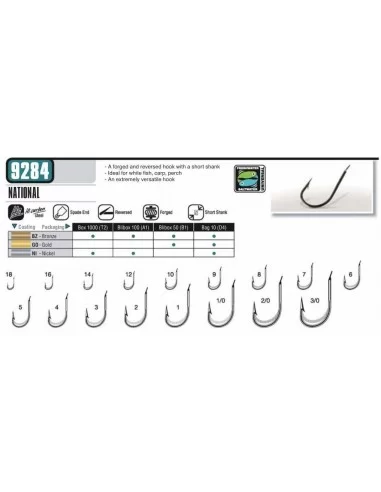 Vmc 9284BZ (505) (BRONZ) Çarpraz Kısa Pala İğne