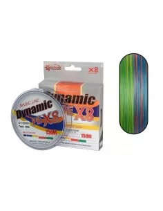 Captain Dynamic Soft PE 8 Örgü Spin İp Misina 150mt Multi...