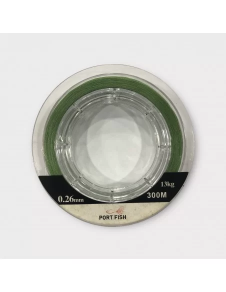 Wily Pars 8 Kat İp Misina 300 mt Yeşil