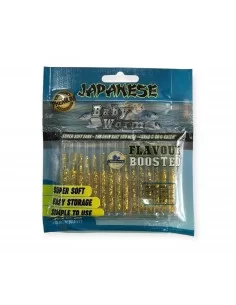 Japanese Baby Worm 4.5cm Kokulu LRF Silikonu 2